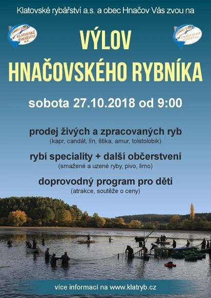 Výlov Hnačovského rybníka