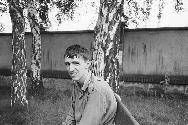 Ivo Pospíšil na vojně, Praha-Ruzyně, počátek 70. let 