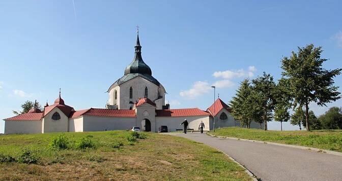 Santiniho klenot na Zelené hoře je nejčastějším cílem turistů na Vysočině