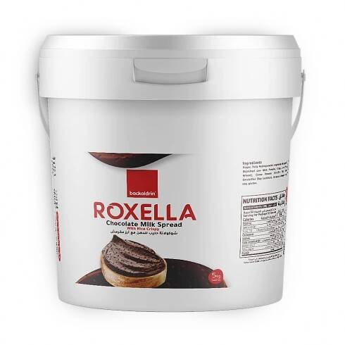 Backaldrin Chocolate Milk Spread With Rice Crispy 5Kg