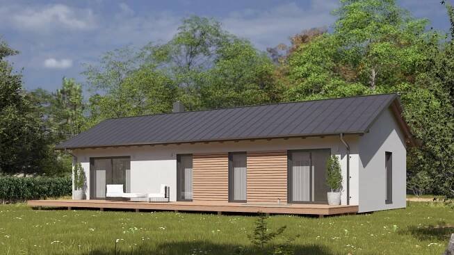 Dřevostavba Easy 96 - EasyHomes