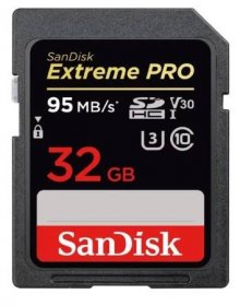 SanDisk Extreme Pro SDHC 32 GB UHS-I U3 V30 SDSDXXG-032G-GN4IN od 390 Kč - Heureka.cz