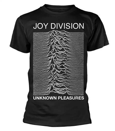 Joy Division: Tričko Unknown Pleasures (black) Merch