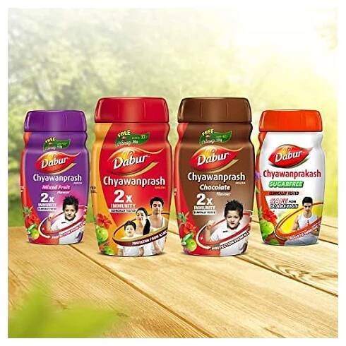 Dabur Chyawanprash - 250g, 2X Immunity, helps Build Strength and Stamina - Chyawanprash