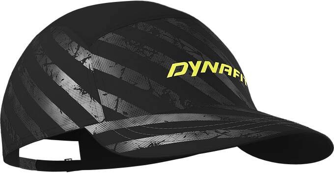 DYNAFIT Trail Reflective Cap Black Out Yellow | TRAILPOINT