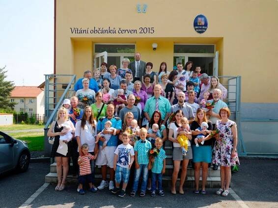 Vítání občánků - červen 2015 - Oficiální stránky obce Bohutín