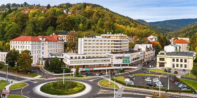 Lázně Jáchymov s polopenzí, wellness a procedurami