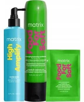 MATRIX FOOD FOR SOFT sada kondicionérů, sprej Amplify