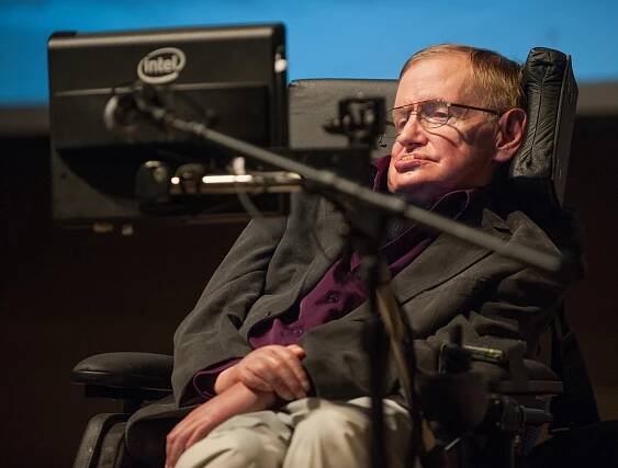 Watch Stephen Hawking Do the Ice Bucket Challenge