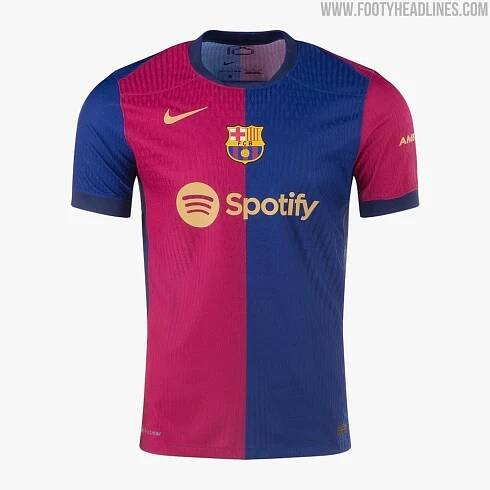 FC Barcelona 24-25 Home Kit Released - Footy Headlines