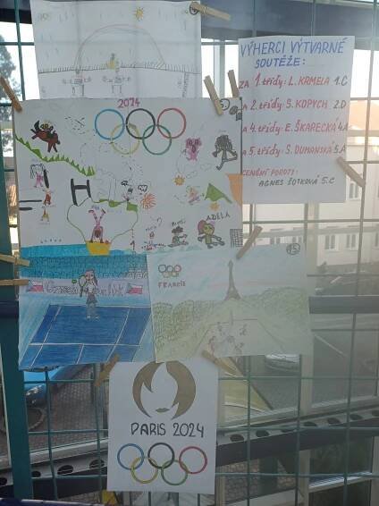 Výtvarná soutěž Olympiáda 2024 – ZŠ