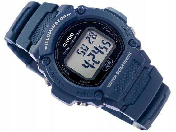 PÁNSKÉ HODINKY CASIO W-219H-2AVEF SPORTOVNÍ BOX
