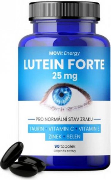 MOVit Lutein Forte 25 mg+Taurin 90 tobolek