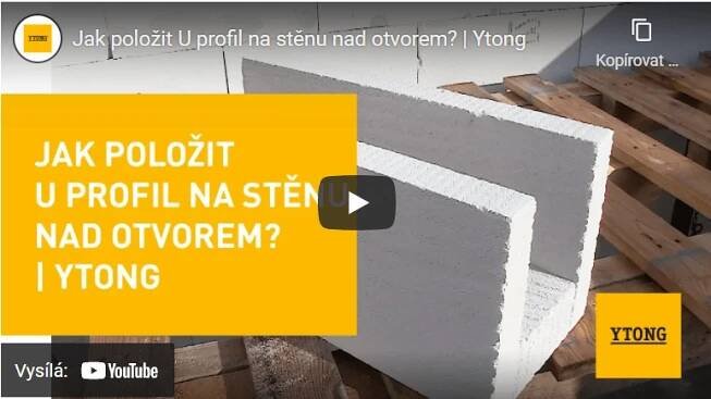 Pracovní postupy s materiálem Ytong | Xella.cz
