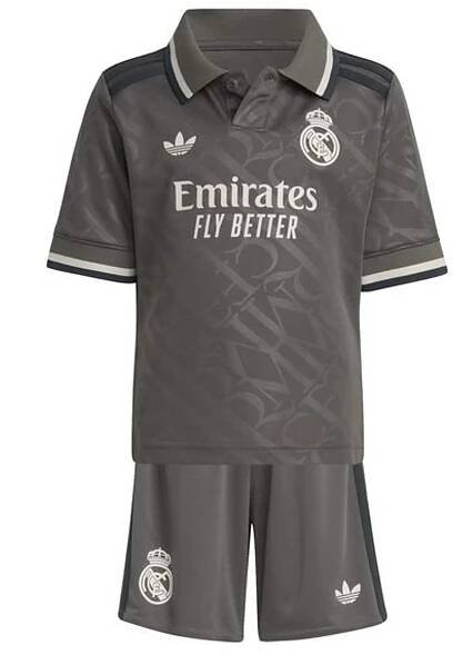Real Madrid 3. Trøje 2024/25 Mini-Kit Børn