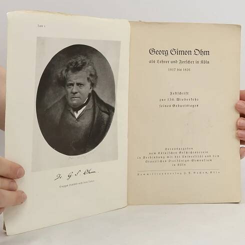 Georg Simon Ohm als lehrer und forscher in Köln, 1817 bis 1826 - Kolektiv autorů - knihobot.cz