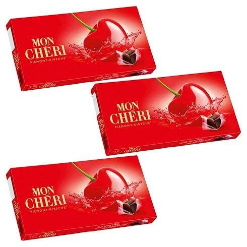Ferrero Mon Cheri 3 x 157 g od 300 Kč - Heureka.cz