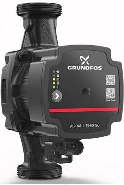 GRUNDFOS ALPHA 1L 25-60 180mm 230V
