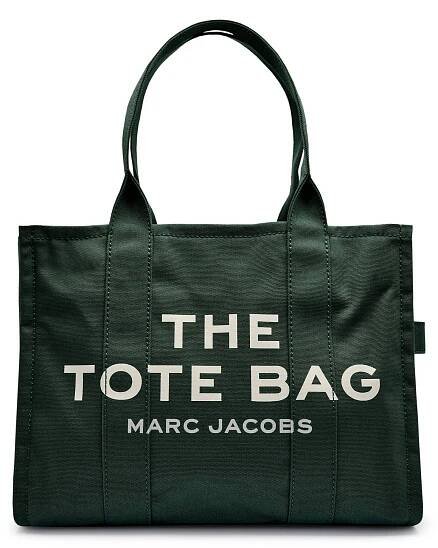 Kabelka shopper The Canvas Large Tote Bag Marc Jacobs | 	lahvově zelená M0016156
