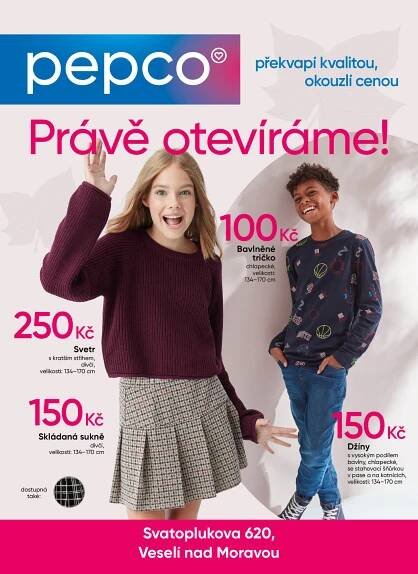 Právě otevíráme! - Olomouc - Pepco Česká republika