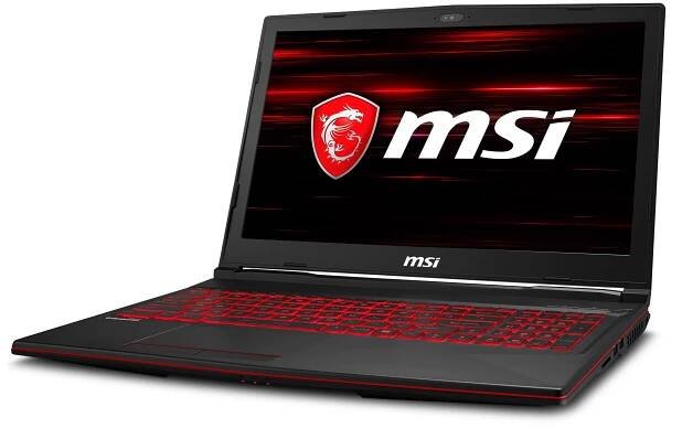 15.6'' pro středně náročné hraní, omlazené komponenty, 120 Hz LCD - MSI GL63 9SD
