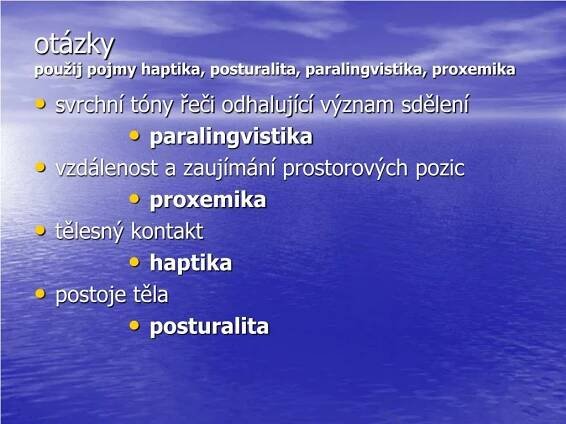 PPT - neverbální komunikace PowerPoint Presentation, free download - ID:5254942