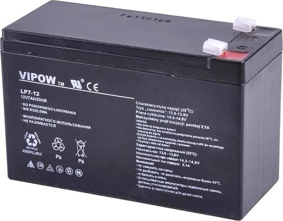 Vipow 12V 7Ah BAT0211