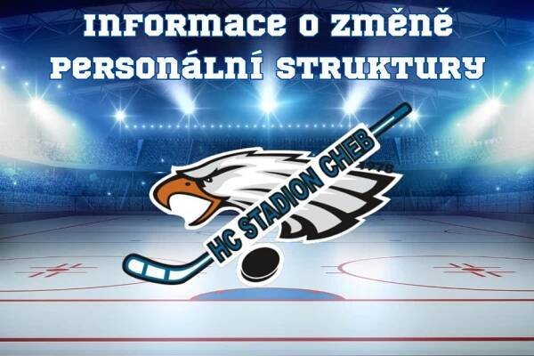 INFORMACE O ZMĚNĚ PERSONÁLNÍ STRUkTURY/VEDENÍ KLUBU