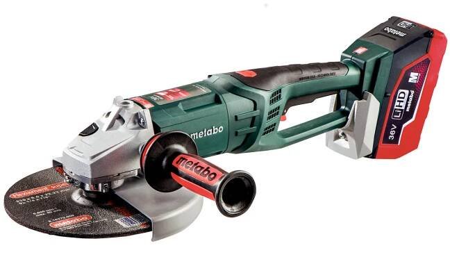 Metabo WPB 36 LTX BL 230 aku úhlová bruska 36V 2x6,2Ah aku 613101660