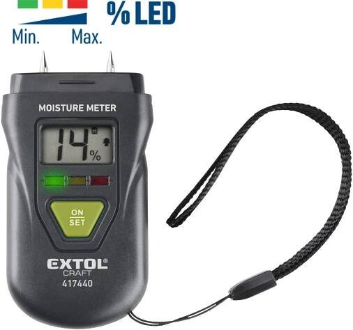 EXTOL CRAFT Vlhkoměr 417440