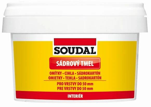 Soudal Tmel sádrový bílý; 200 g