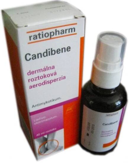 Candibene aer.der.1 x 40 ml
