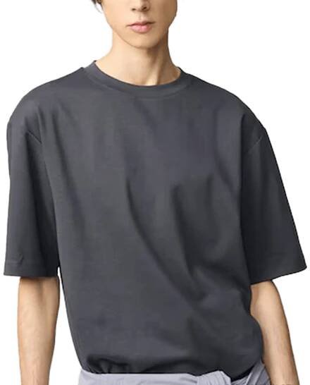 Uniqlo U AIRism Cotton Oversized T-Shirt