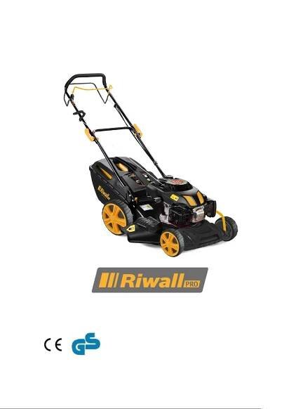 Manuál Riwall RPM 5135 Travní sekačka
