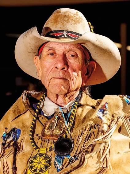 Charlie Nohorse, a member of the White Mountain Apache Tribe