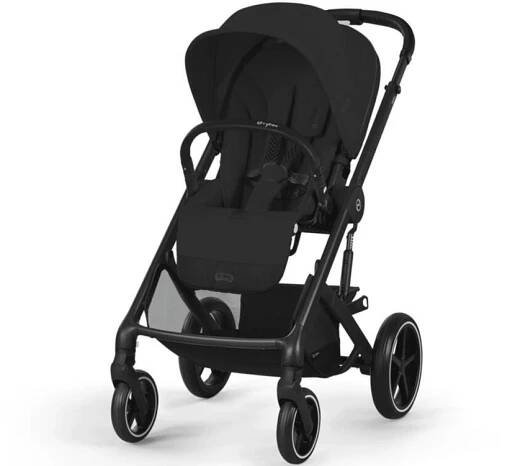 Kočárek CYBEX Balios S Lux 2025, moon black (black frame)