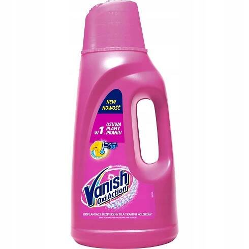 ODSTRAŇOVAČ SKVRN na barvu Vanish Multi Action Pink 2 l