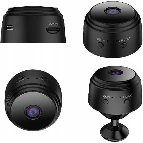 PROFESIONÁLNÍ ŠPIONÁŽNÍ KAMERA MONITOROVÁNÍ FULL HD KARTY SD SADA XXL Kód výrobce 329142563