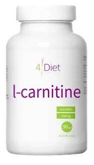 Spalovač tuku 4diet l-carnitine 90 cps, 90 cps.