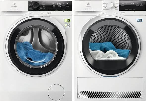 ELECTROLUX 800 UltraCare UniversalDose EW8F4414UC + ELECTROLUX 800 UltraCare EW8D394MC