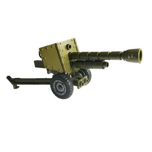 Artillery Cannon Profile View PNG