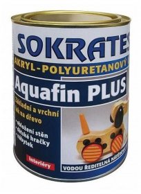 Sokrates Aquafin plus Akryl-polyuretanový lak na dřevo 0,6kg