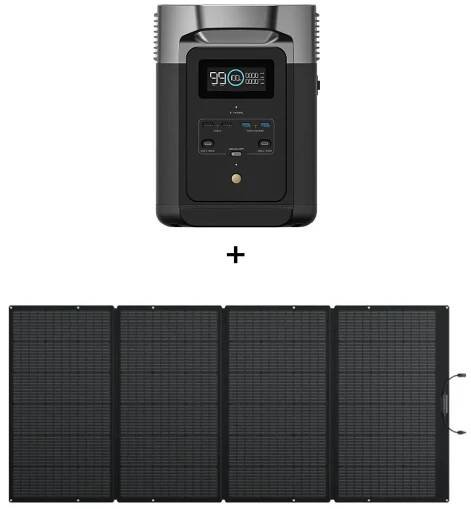 EcoFlow DELTA 2 EU + 400 W Solar Panel (0% MwSt. für PV)