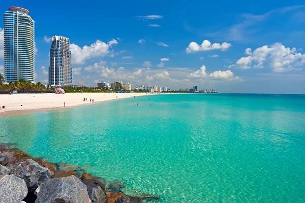 South Beach, Miami, Florida — Stock obrázek
