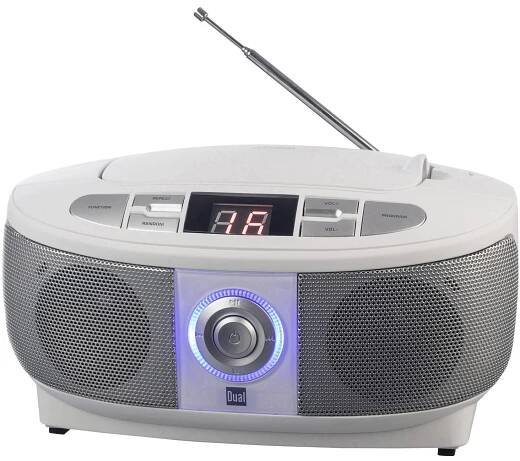 Dual P 49-1 CD-rádio FM CD bílá : Půhy.cz