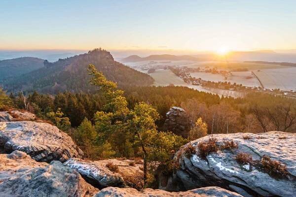 Blick vom Gohrisch zum Papststein | Bild: Philipp Zieger 