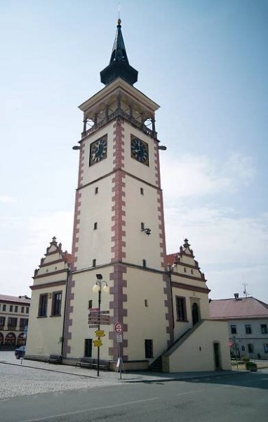 Radniční věž Dobruška - Rozhledny - Orlické hory a Podorlicko - Dobruška