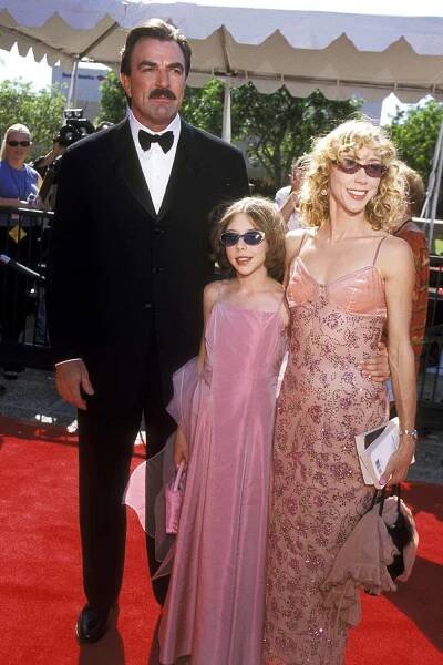 Tom Selleck, Jillie Mack, and daughter Hannah Selleck