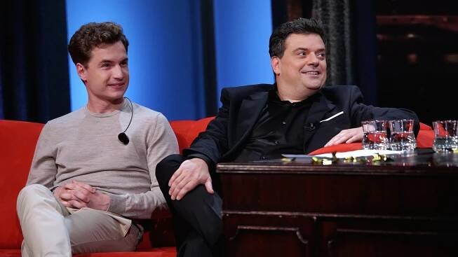 Oskar Hes a Filip Rajmont v Show Jana Krause