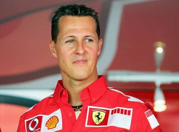 Schumacher (pictured in 2005) hasn't been seen in public since a skiing accident in 2013